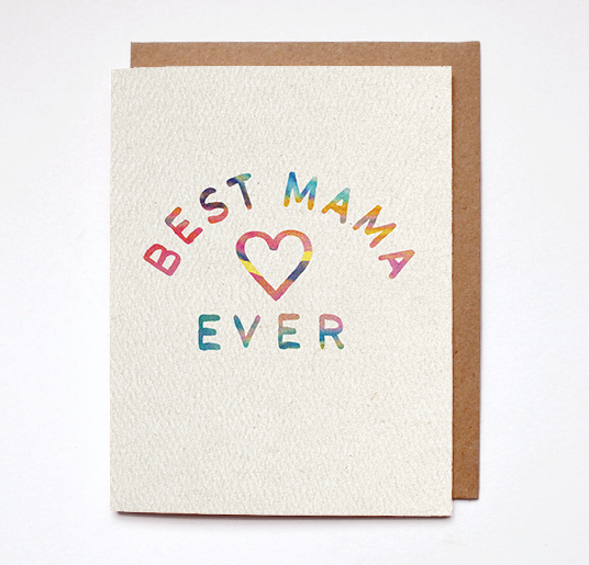 Best Mama Ever Card