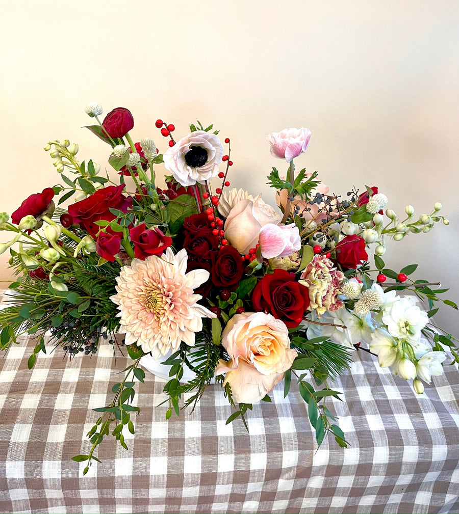 Tinsel & Merry Centerpiece