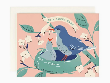 Sweet Mama Bird Card