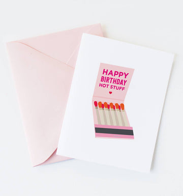 Hot Stuff Birthday Card
