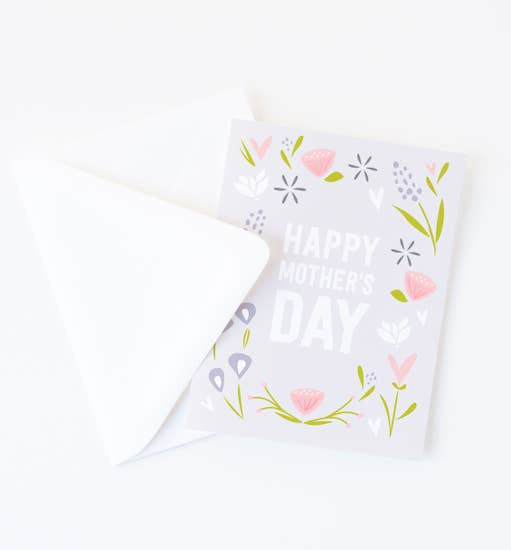 Mother's Day Blooms Greeting Card