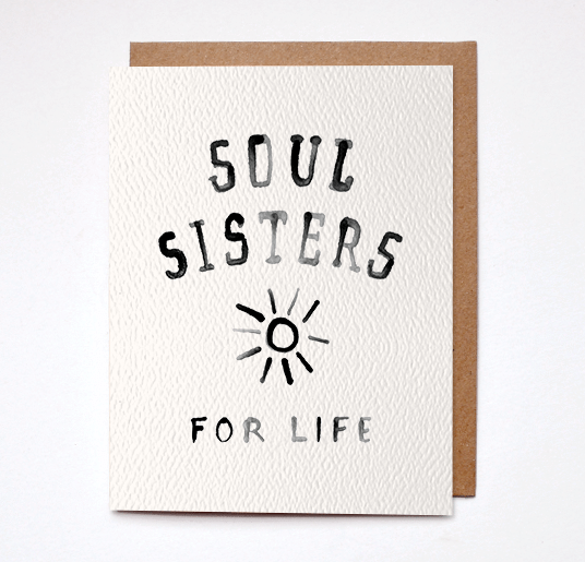 Soul Sisters Card
