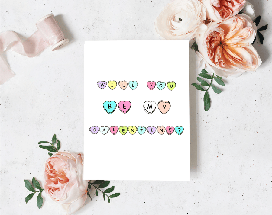 Be My Galentine Card
