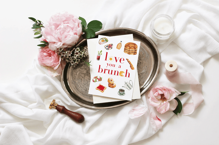Love You A Brunch Card
