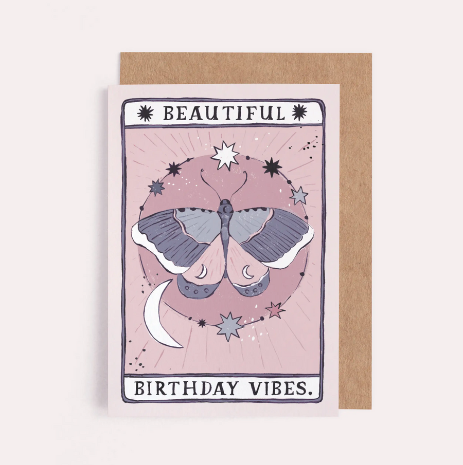 Beautiful Birthday Vibes Card