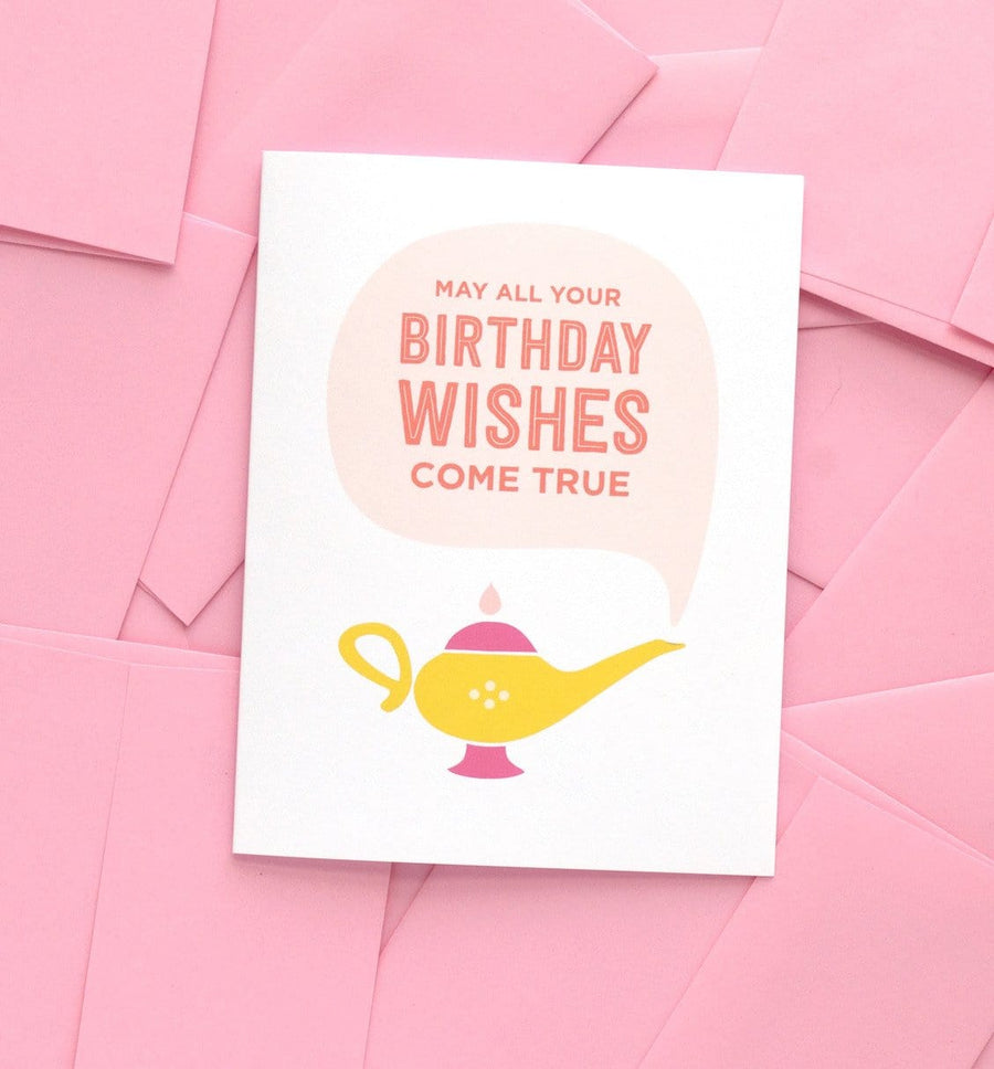 Magic Lamp Birthday Card