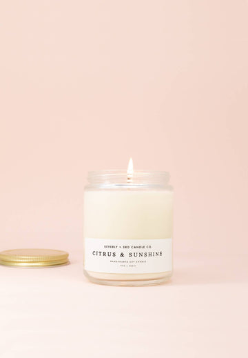 Citrus & Sunshine Soy Candle - 9 oz.