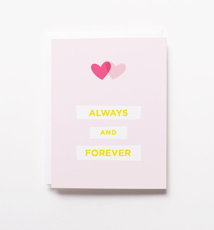 Two Hearts Forever Card